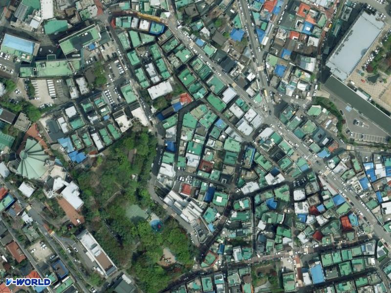 현대파크빌리지(210-0) 항공사진