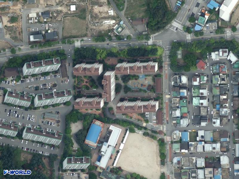 춘천칠전부영 항공사진