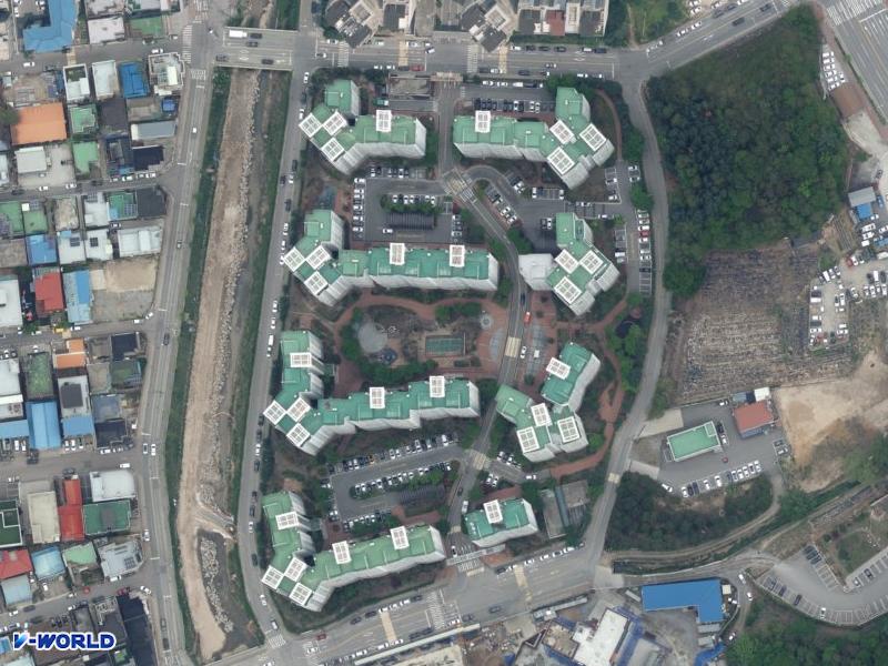 춘천두산위브 항공사진