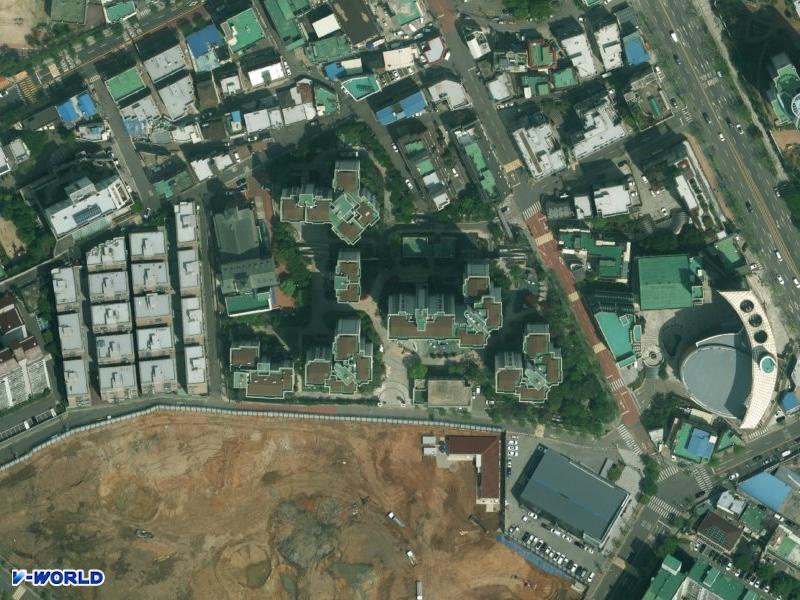 고척벽산베스트블루밍 항공사진