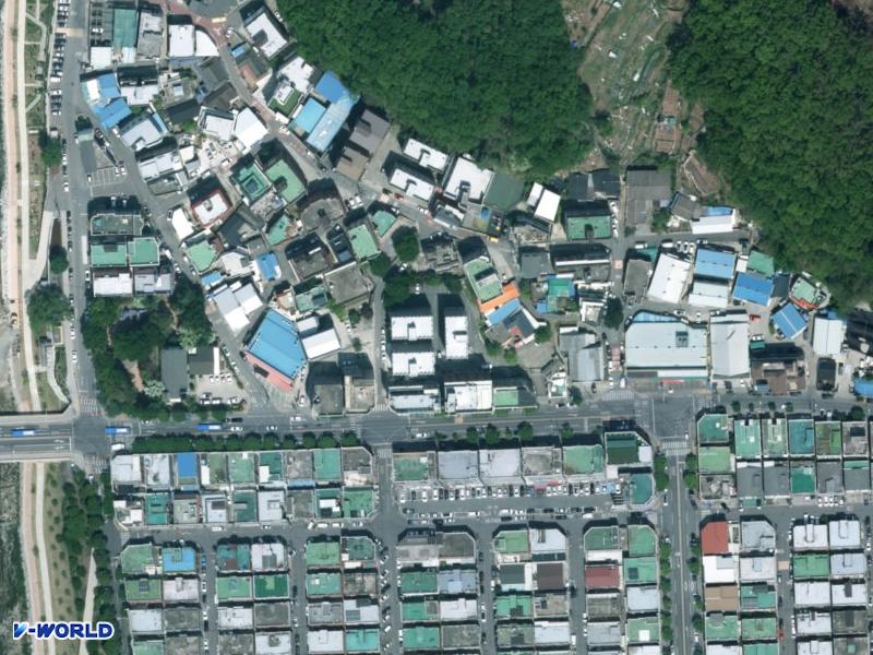 아름들이 항공사진