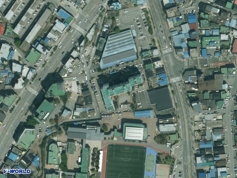 덕산 항공사진