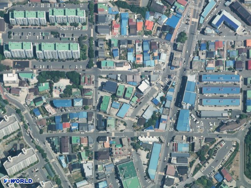명성주택 항공사진