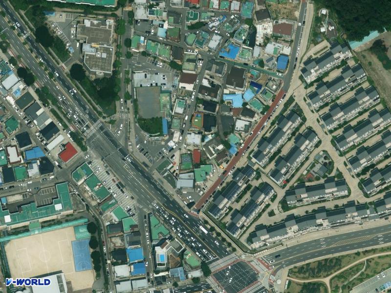삼현빌라 항공사진