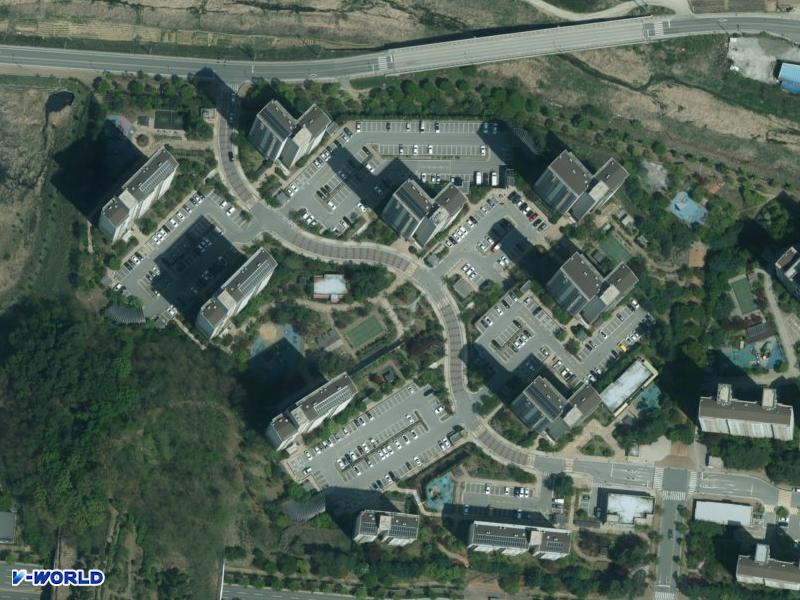 푸른숨 LH10단지 항공사진
