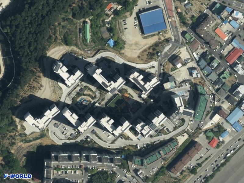 교동하늘채스카이파크 항공사진