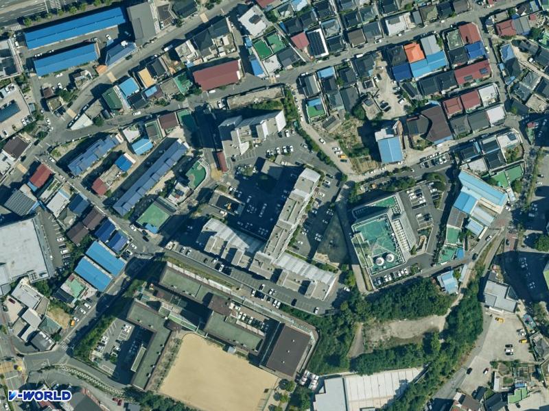 안고을우성 항공사진