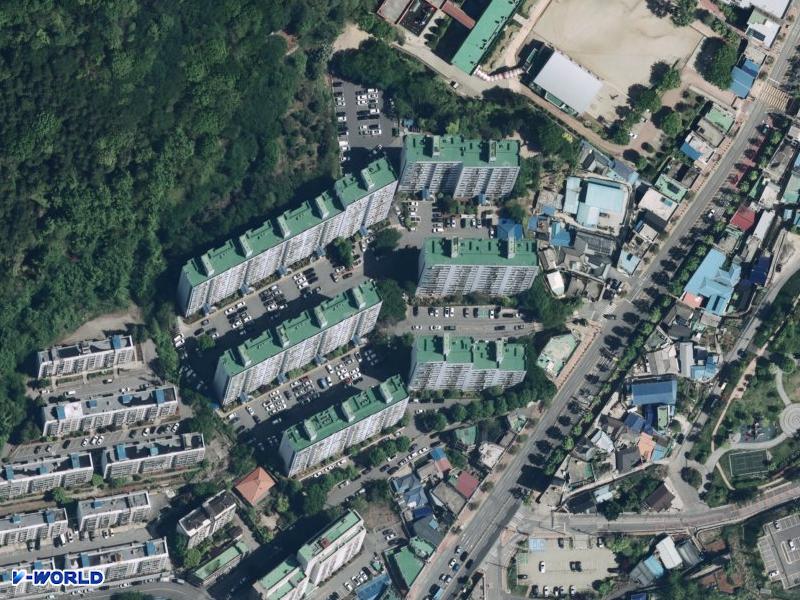 금광동삼성 항공사진