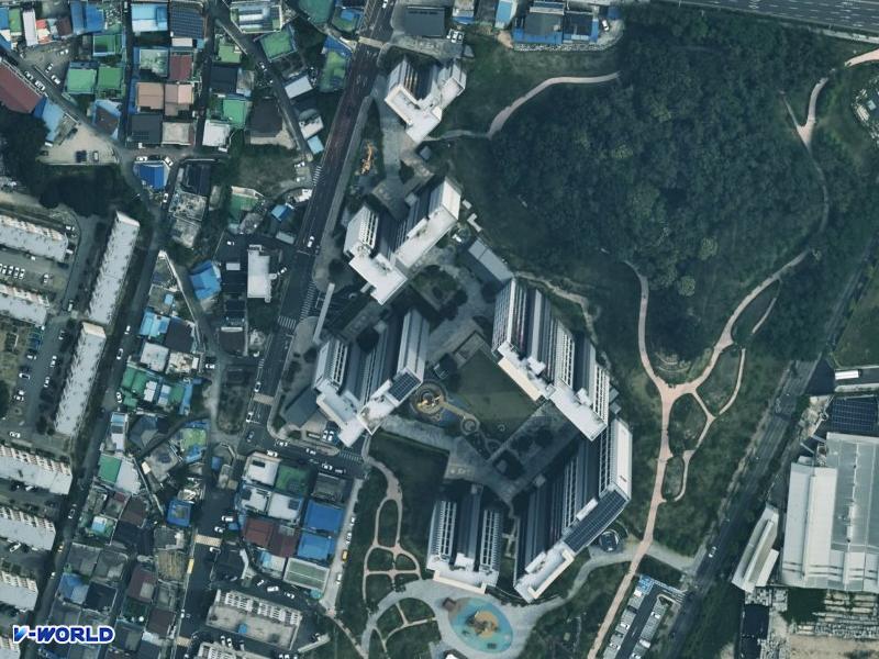 힐스테이트 익산더퍼스트 항공사진
