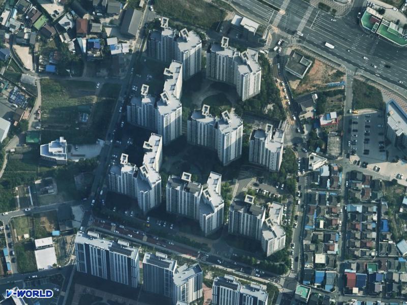 익산더샵 항공사진