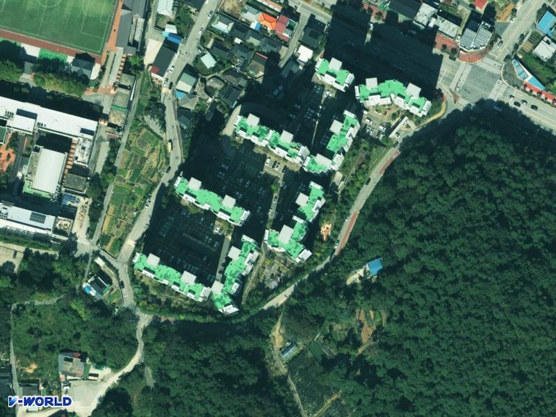 코아루천년가 항공사진