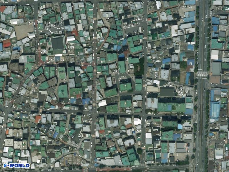 비산솔마을아파트106동 항공사진