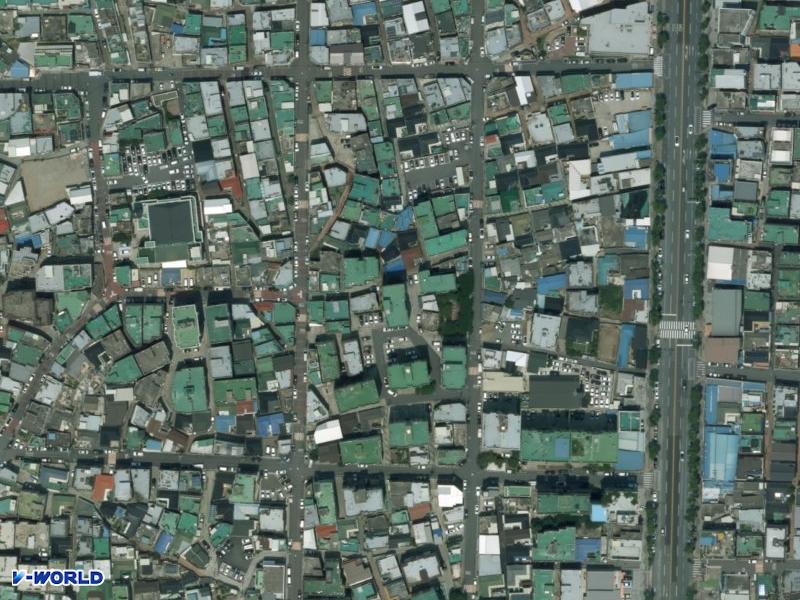 비산 솔 마을아파트 102동 항공사진