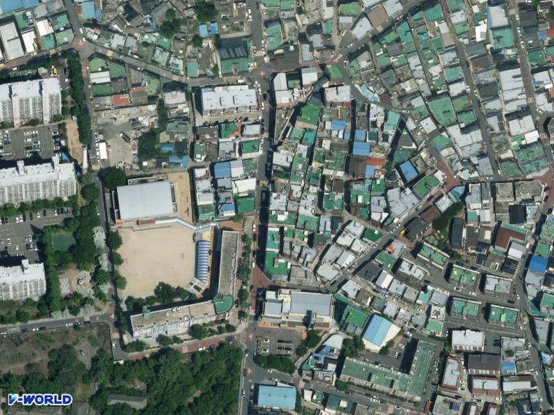 대림내서타운106동 항공사진
