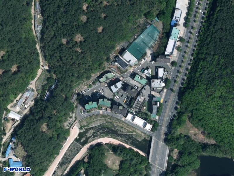 팔공팔레스 항공사진