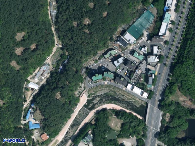 팔공팔레스 항공사진