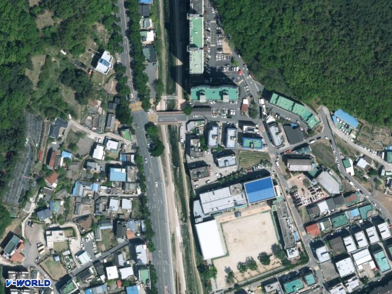 대방빌라 항공사진