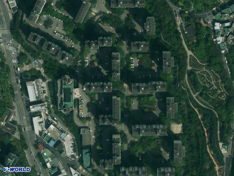 금호벽산 항공사진