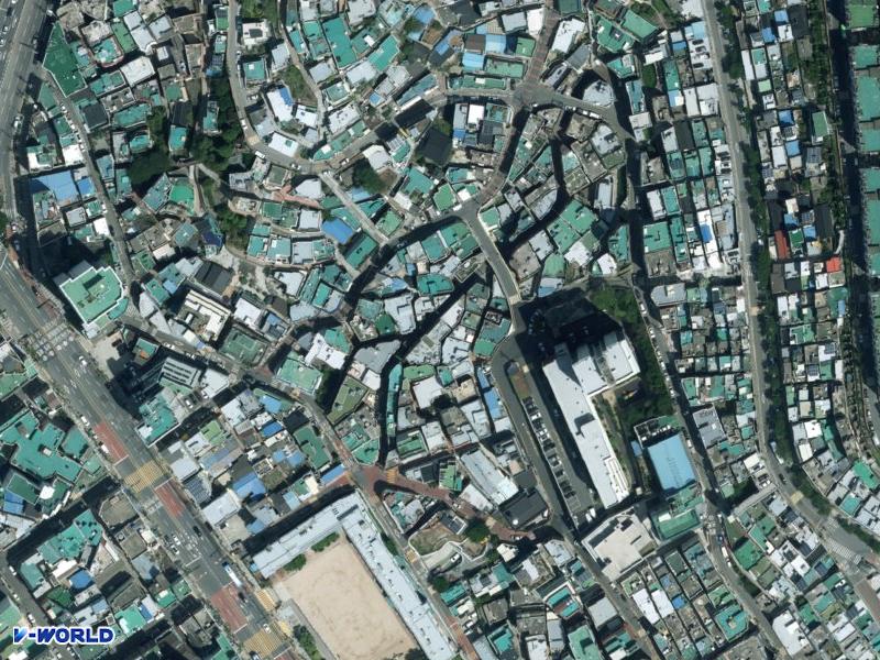 장우빌라 항공사진