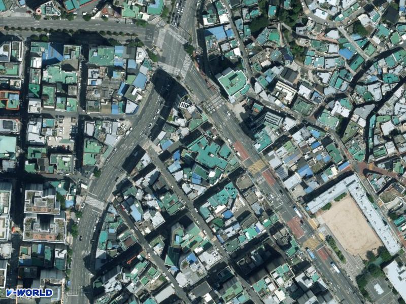흑교APT 항공사진