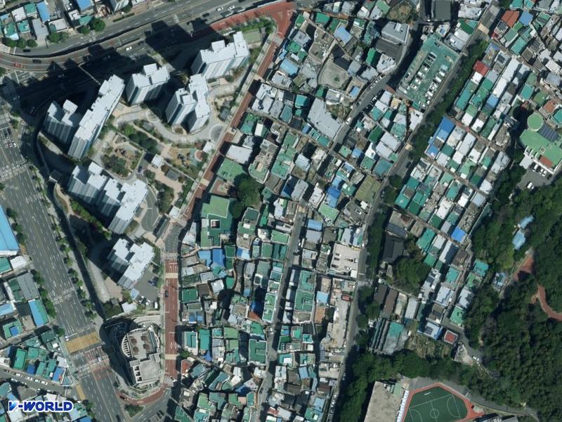 동일빌라 항공사진