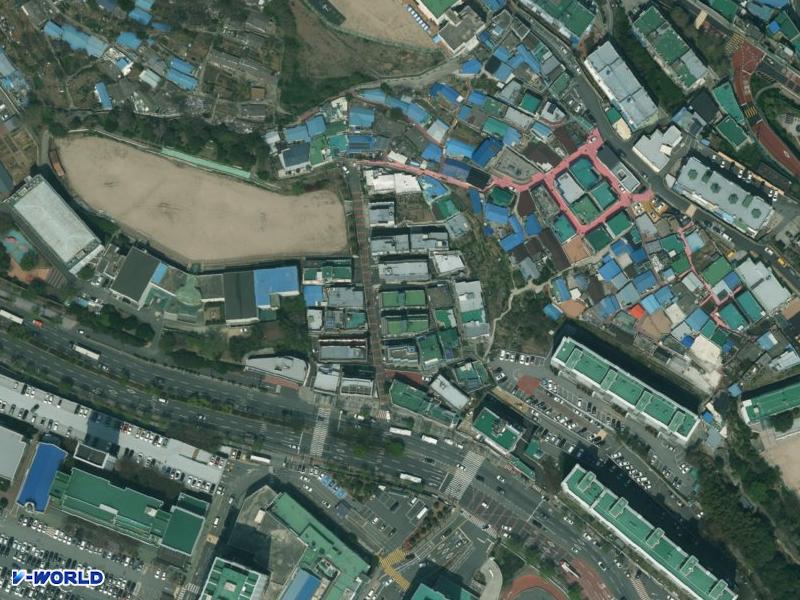 달빛채 항공사진