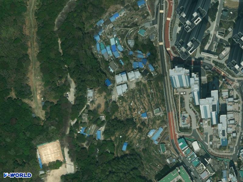 대웅빌라 항공사진