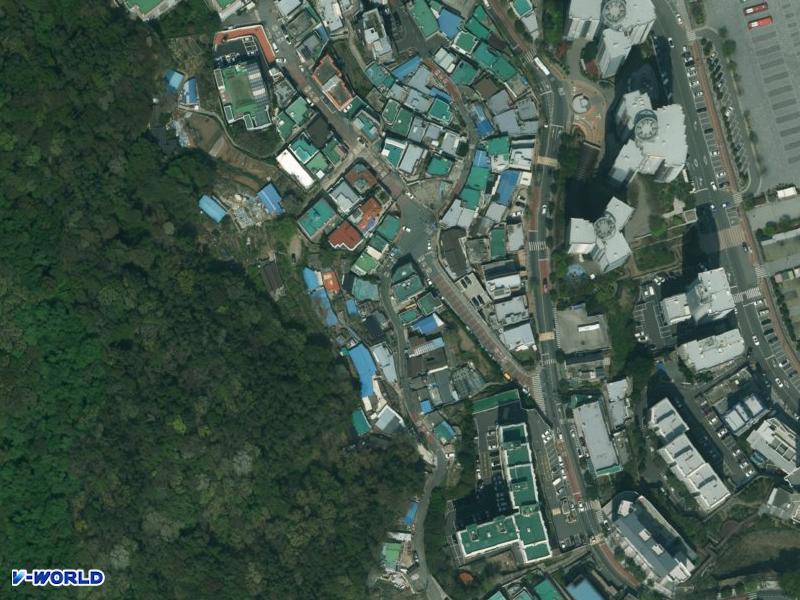 송천빌라 항공사진
