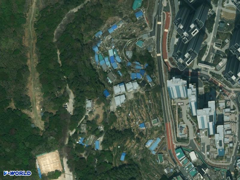 대웅빌라 항공사진