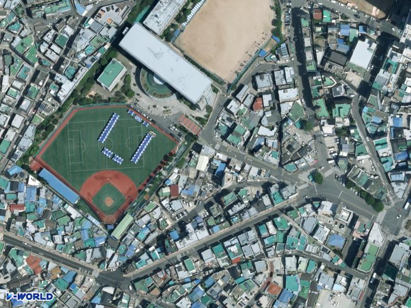 전씨 다세대주택 항공사진