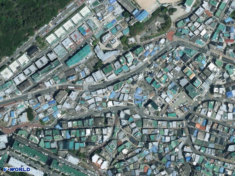 주상나라 항공사진