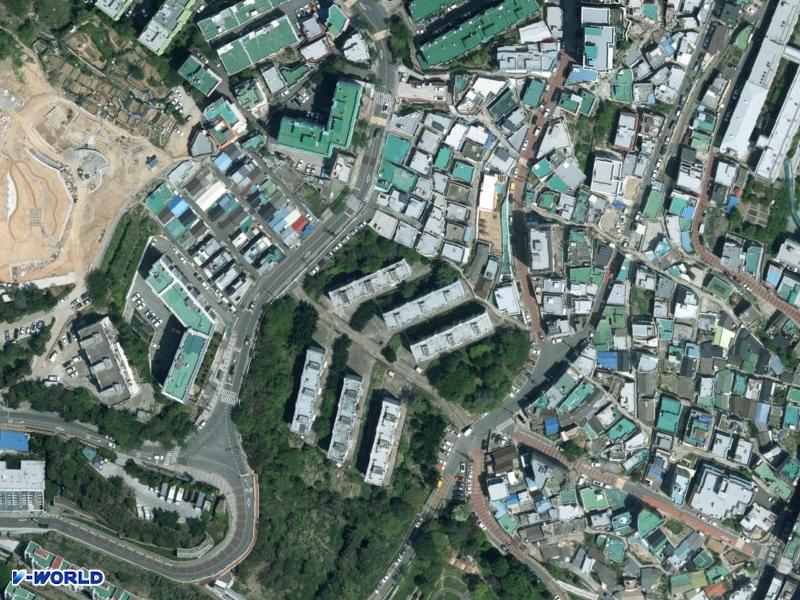 초원 항공사진