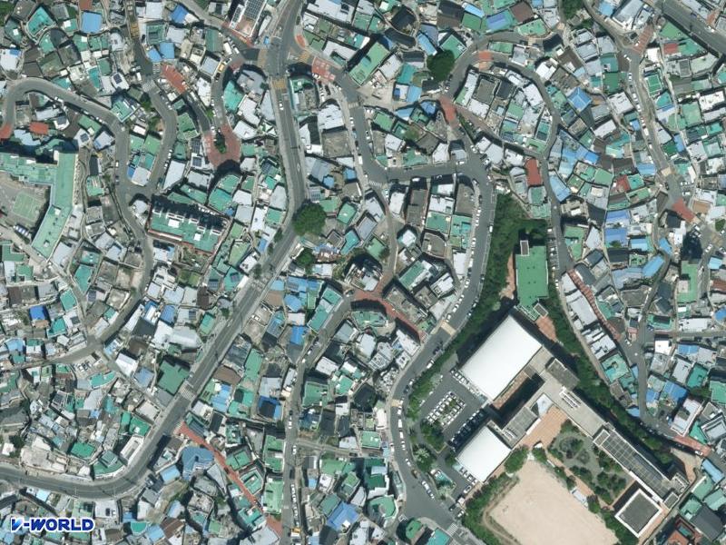더-휴인 항공사진