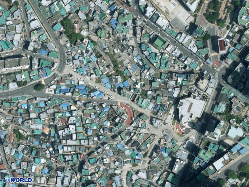 수림하이츠 항공사진