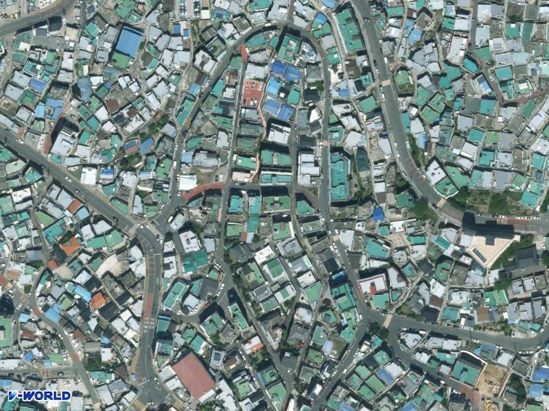 흰돌빌라 항공사진