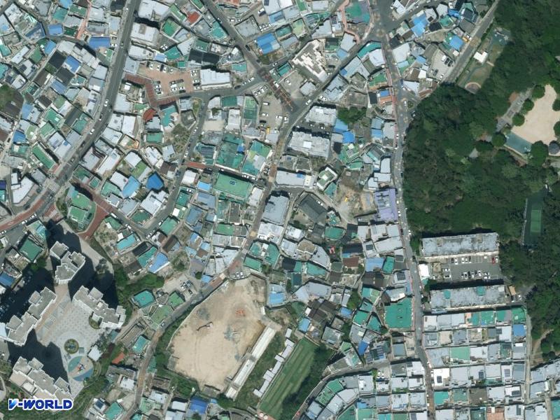 수림하이츠 항공사진