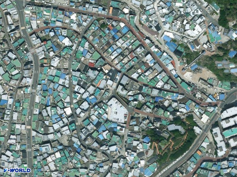 경호빌라 항공사진