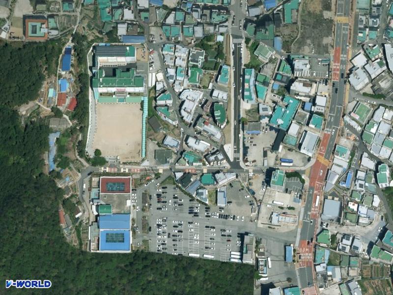 공원빌라3차 항공사진
