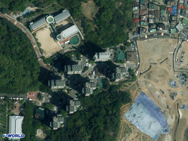 신림주공1단지 항공사진