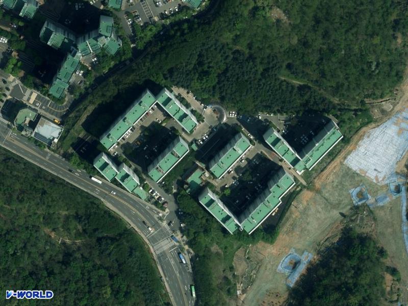 관악국제산장 항공사진