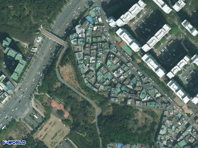 정원주택(가동) 항공사진