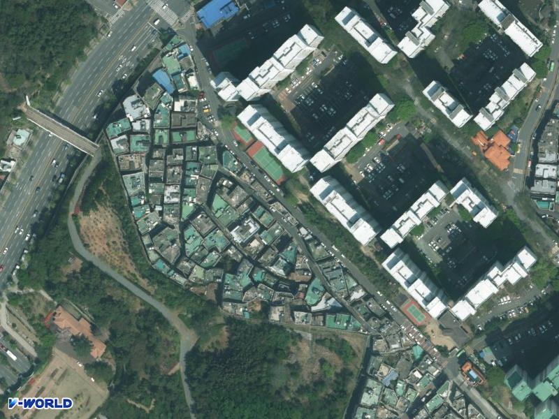 주상나라 항공사진