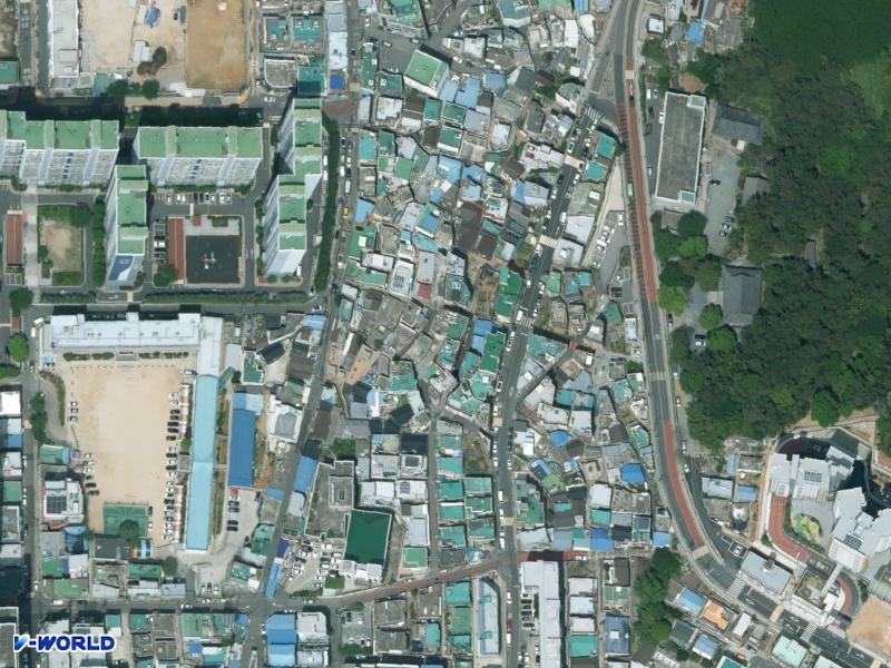 양지빌라 항공사진
