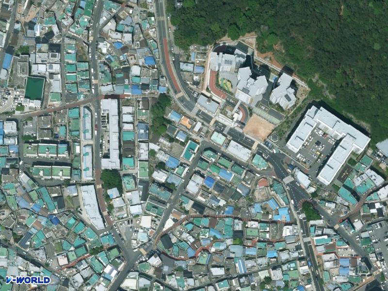동아빌라 항공사진