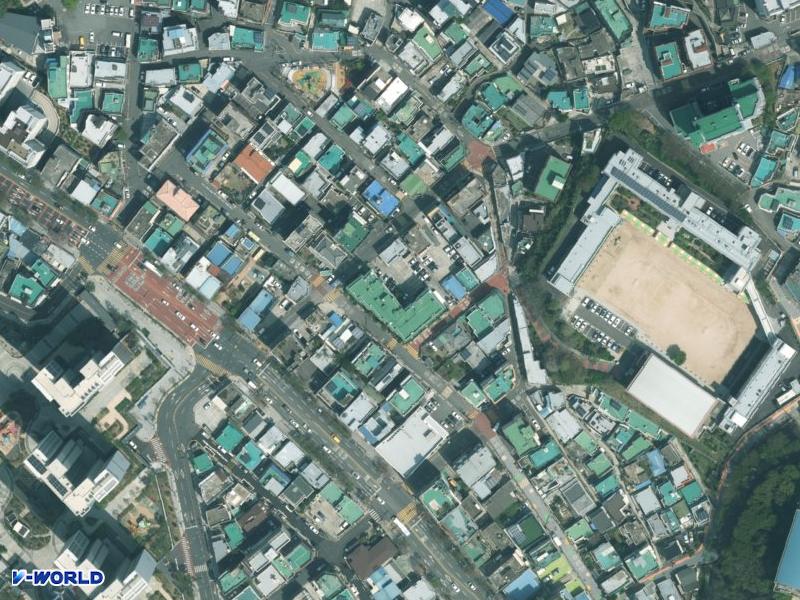 한일 항공사진
