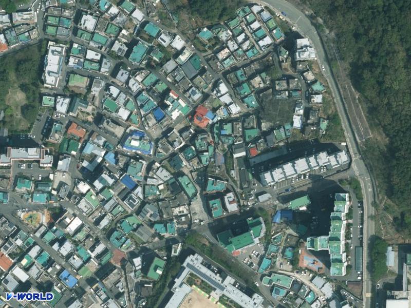 동조빌라 항공사진