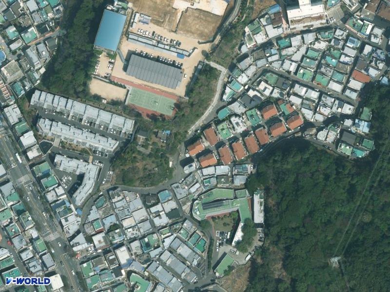 한신주택 항공사진