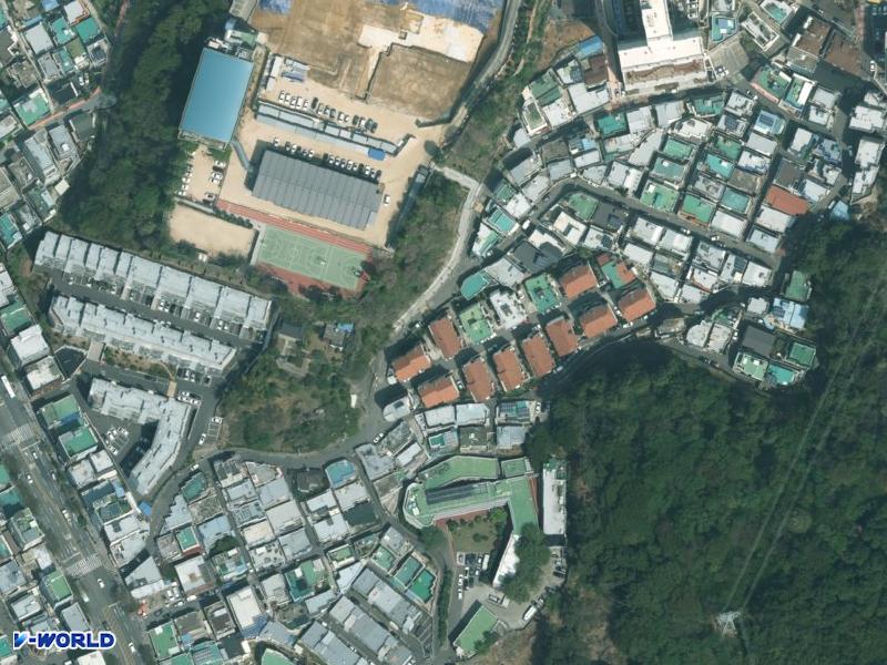 한신주택 항공사진