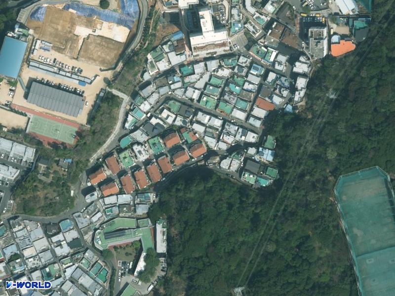 한신주택 항공사진