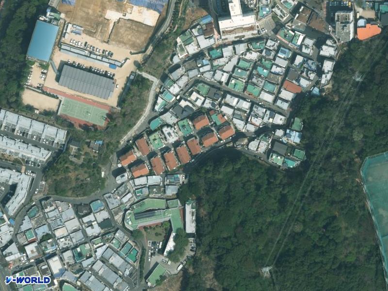 한신주택 항공사진